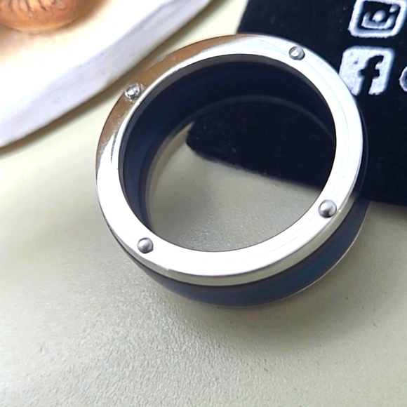 Inok Black & Blue-Plated Polished - Picture 5 of 11